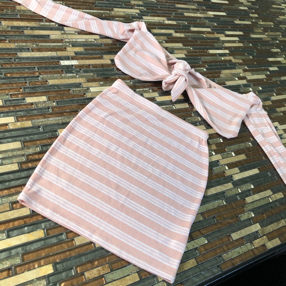Pretty little thing skirt and top set